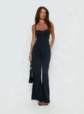 Briana Set Navy Pinstripe