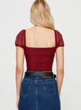 Dostan Bodysuit Burgundy