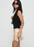 Gibbs Mini Skirt Champagne