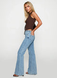 Magic Mirror Mid Rise Bootleg Jeans Ice Wash Tall