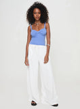 Dalma Twist Top Blue