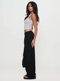 Sallon Low Rise Pants Black