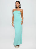 A Vision Hardware Detail Maxi Dress Blue