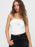 Galen Top White