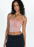 Enchante To Meet You Top Pink