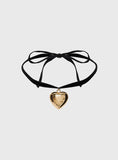 Meeks Necklace Black Gold