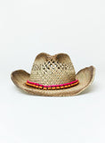 Hayward Cowboy Hat Brown Pink