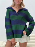Olivah Jumper Blue Green