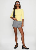 Elaia 3 4 Sleeve Top Yellow
