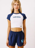 USD Homerun Tee Navy White