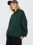 Good Luck Graphic Hoodie Green Blue
