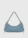 Langston Tie Up Detail Shoulder Bag Blue