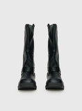 Wrecked Western Boots Black