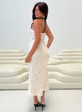 Salvin Strapless Maxi Dress Petite Champagne