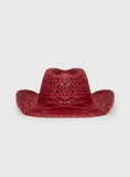 Dominick Cowboy Hat Red