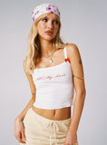 All My Love Tank White