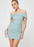 Marcia Mini Dress Blue
