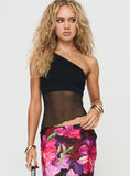 Gilda Asymmetric Top Black