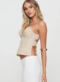 Candid Top Beige