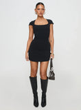 Ravenna Mini Dress Black