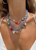 Villaz Necklace Multi