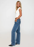Better Half Low Rise Straight Leg Jeans Horizon Blue