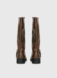 Wrecked Western Boots Brown