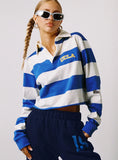 UCLA Rugby Polo Blue White