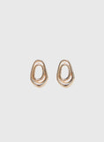 Be Alright Earrings Gold
