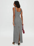 Roundtrip Maxi Dress Black White