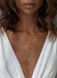 Chappell Y Necklace Gold