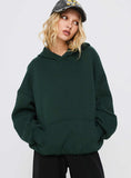 Good Luck Graphic Hoodie Green Blue