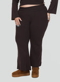 Try Me Knit Pants Chocolate Curve