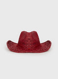 Dominick Cowboy Hat Red