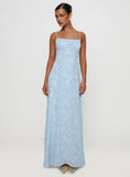 South Of France Maxi Dress Blue