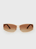 Dyxon Sunglasses Gold brown
