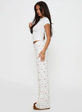 Lullabies Pointelle Sleep Pant Yellow