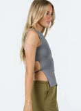 Uzo Top Grey