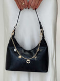 Lucky Charm Bag Charm Gold