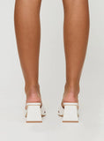 Brielle Heels White