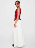 Felipa Maxi Skirt White