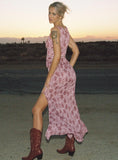 Nikolise Maxi Skirt Purple