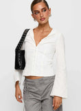 Arianwyn Long Sleeve Shirt White