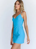 Novella Mini Dress Blue