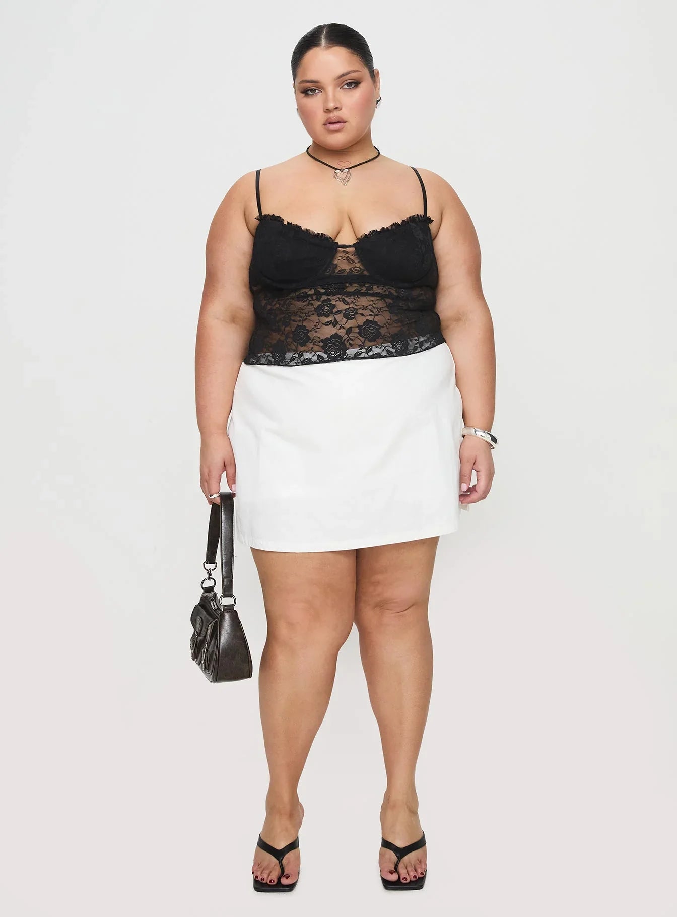 Gigi Skort White Curve