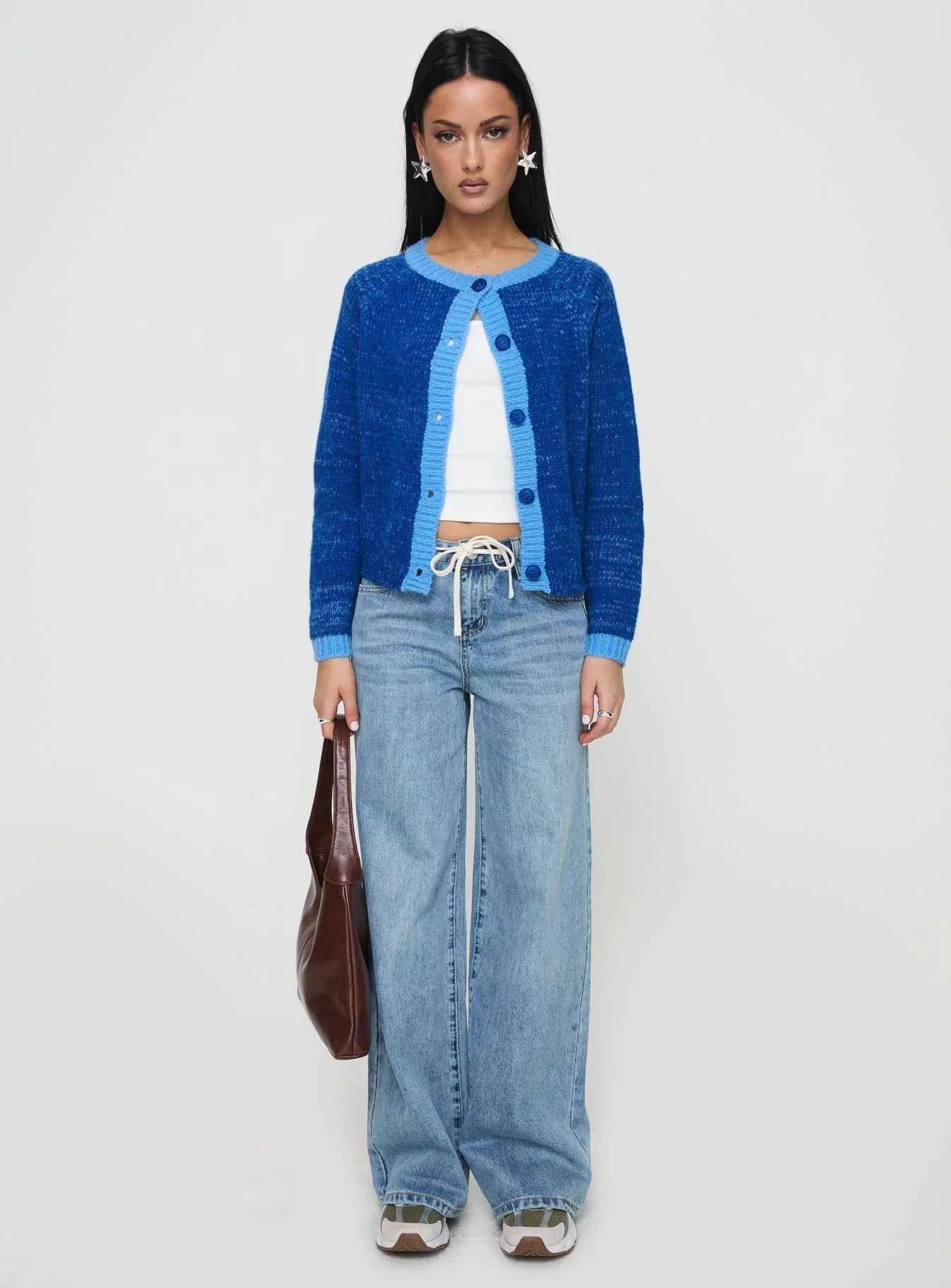Oak Meadow Cardigan Blue