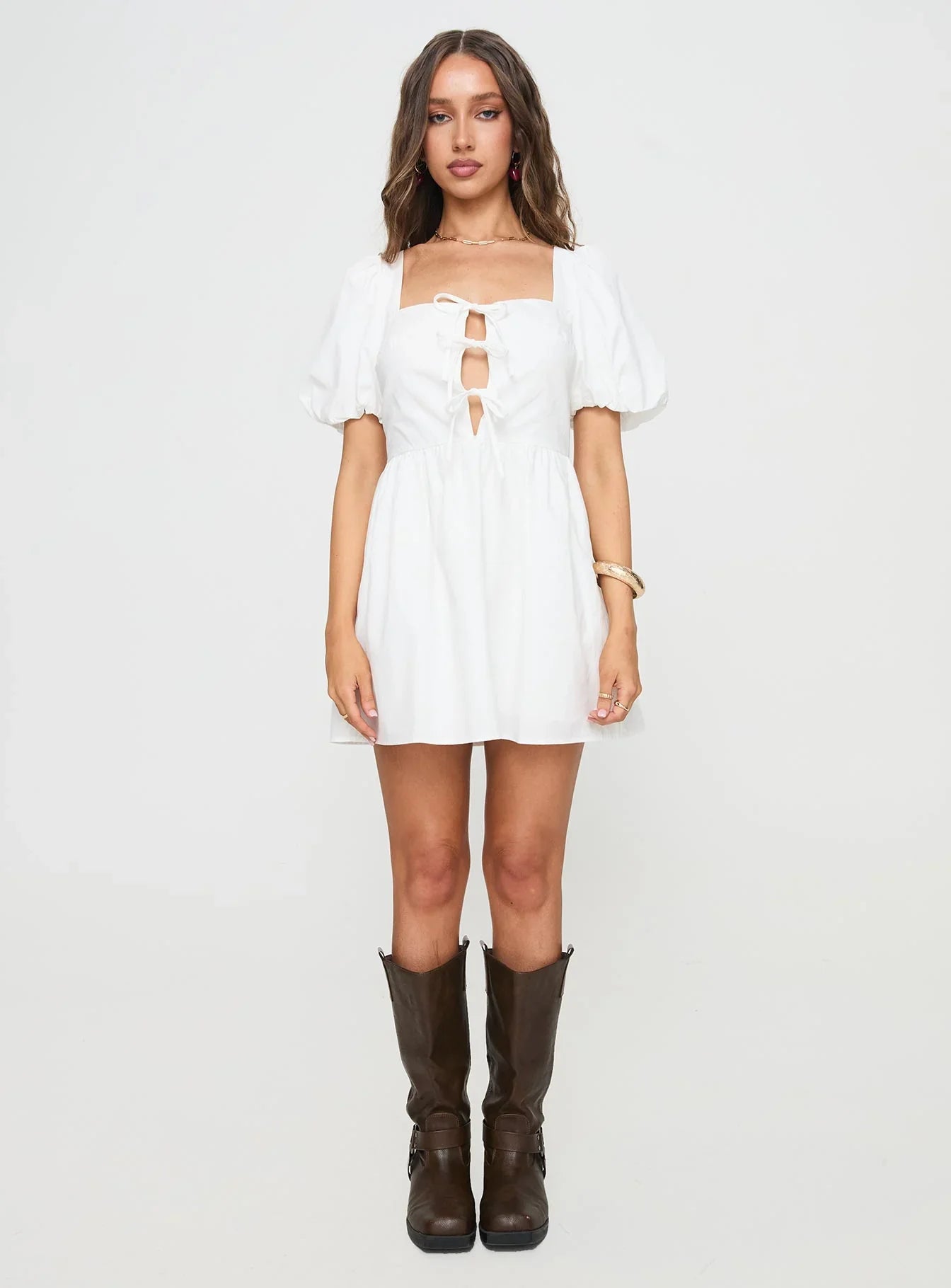 Kreamy Mini Dress White