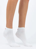 Ayla Heart Socks White