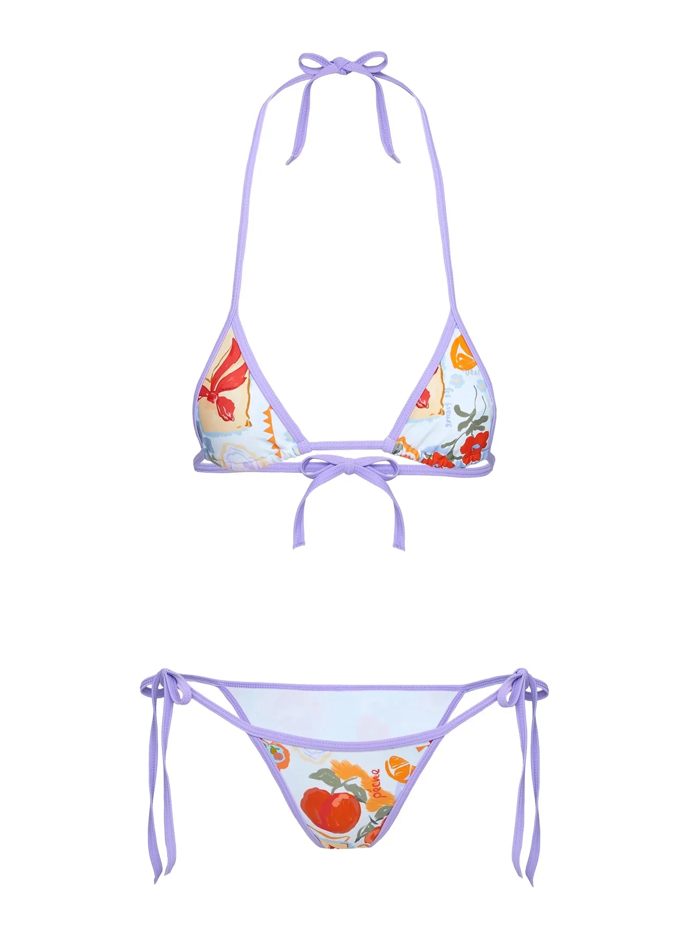 Beasley Tie Side Bikini Bottoms Multi