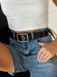 Salde Belt Black Gold